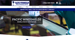 Desktop Screenshot of pacificwindshieldrepairs.com